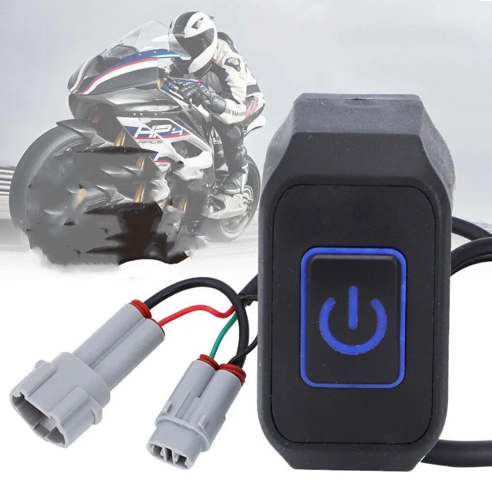 For Sur-Ron Surron Bee X Sur ron PLUG AND PLAY Headlight Switch Blue - VirtuousWares:Global