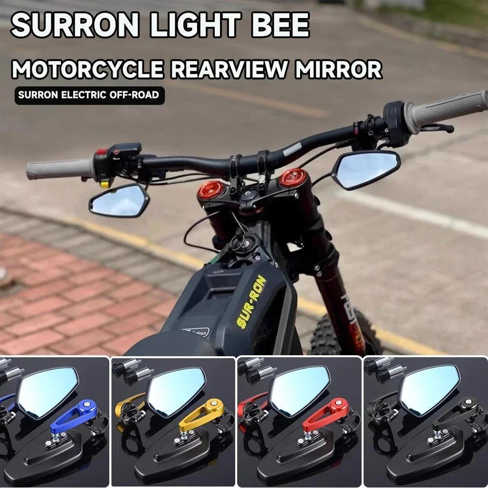 For Sur Ron Surron S X Motorcycle Rearview Handlebar Rearview Mirror - VirtuousWares:Global