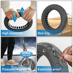 For Xiaomi/Mijia M365 1S Pro 2 tyre Electric Scooter 10 Inch Rubber - VirtuousWares:Global
