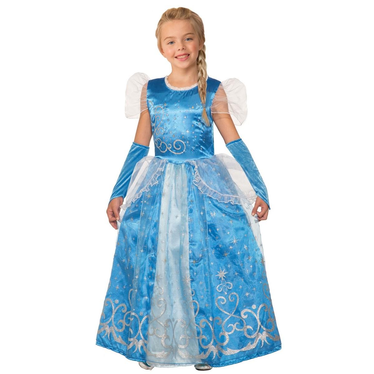 Forum Novelties 277595 Halloween Girls Princess Celestia Blue Costume - VirtuousWares:Global