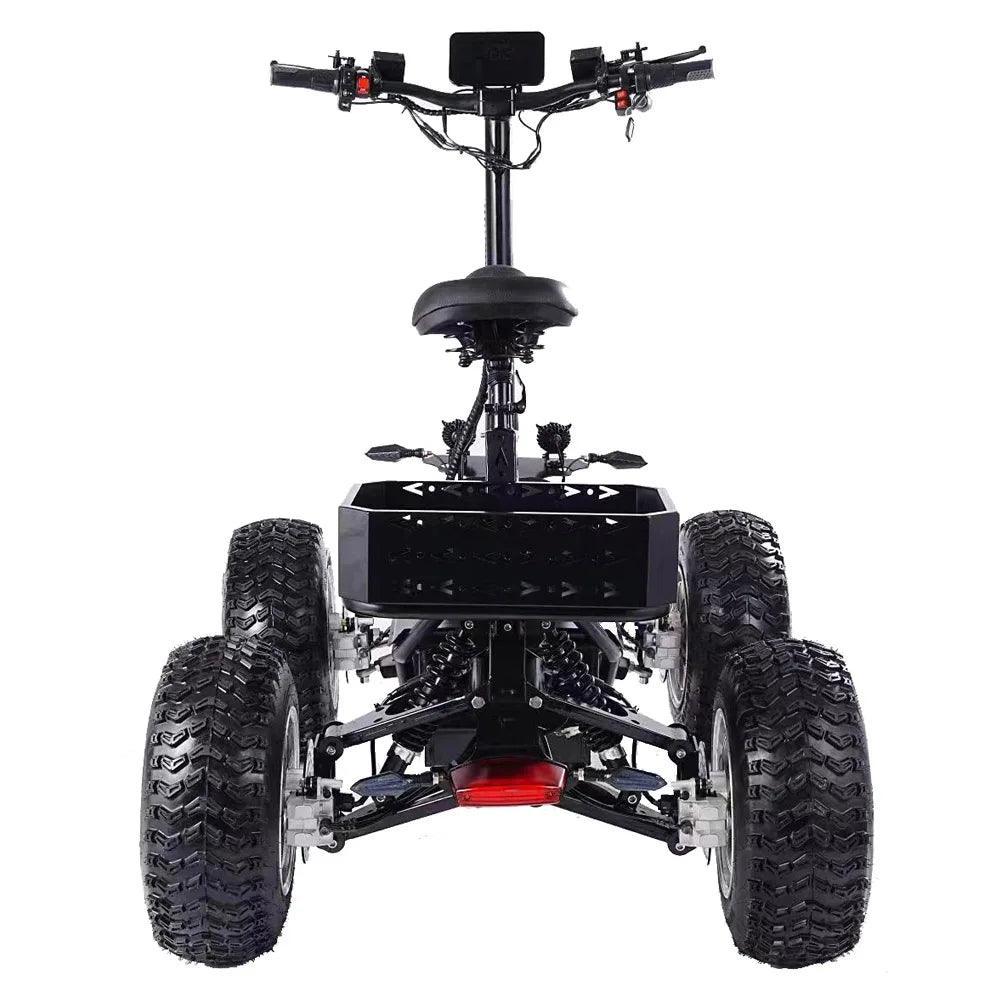 Four Engines 10000W Four-wheel drive Off Road Fat Tire ATV Electric - VirtuousWares:Global