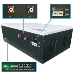 Free maintenance deep cycle rechargeable 48V 200ah lithium ion lifepo4 - VirtuousWares:Global