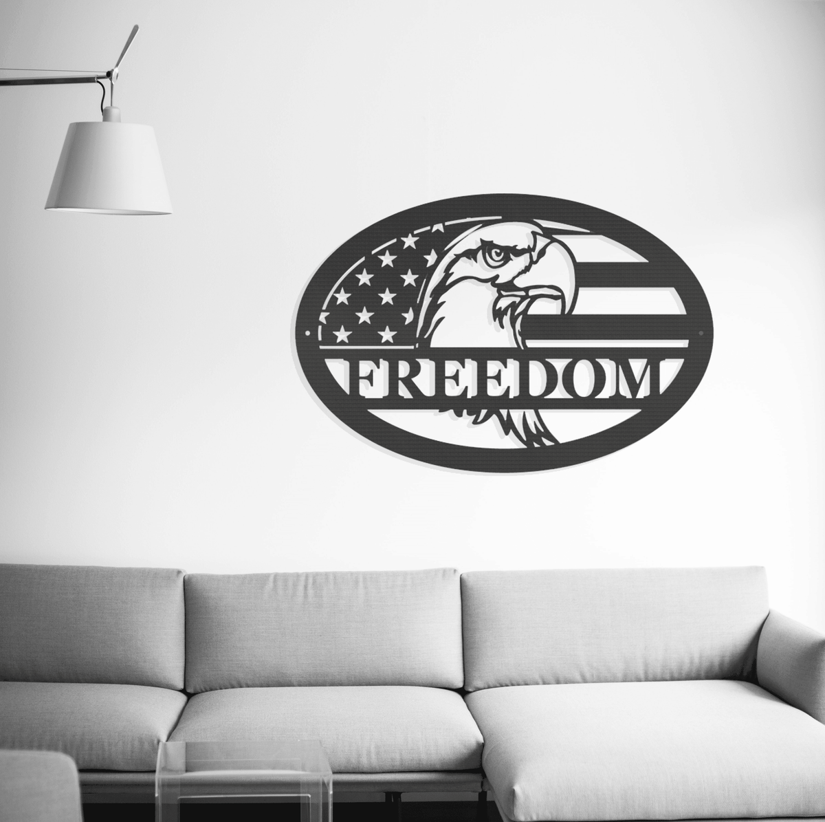 Freedom Eagle - Metal Wall Art - VirtuousWares:Global