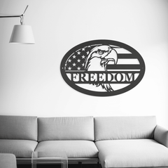 Freedom Eagle - Metal Wall Art - VirtuousWares:Global