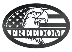 Freedom Eagle - Metal Wall Art - VirtuousWares:Global