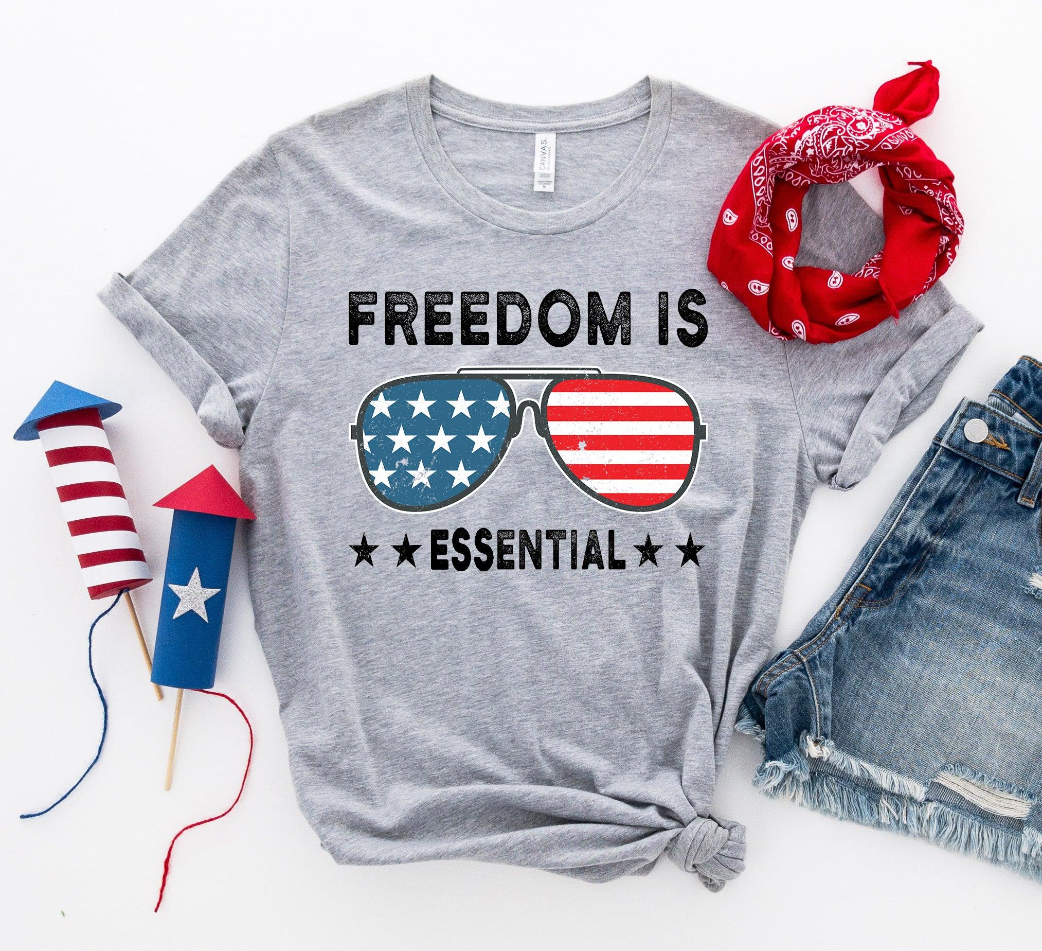 Freedom is essential T-shirt - VirtuousWares:Global