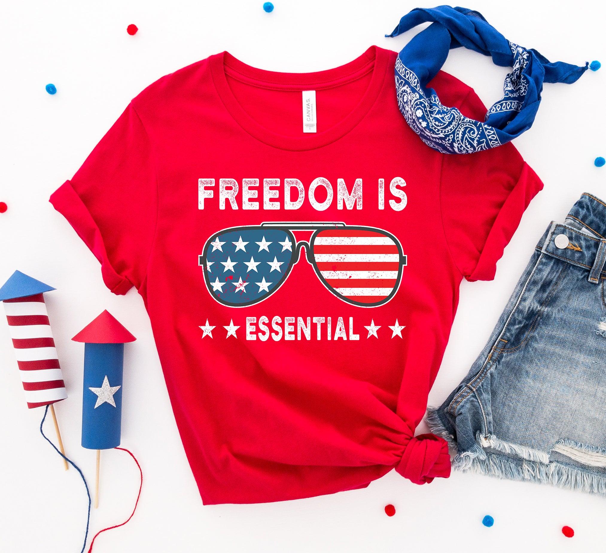 Freedom is essential T-shirt - VirtuousWares:Global