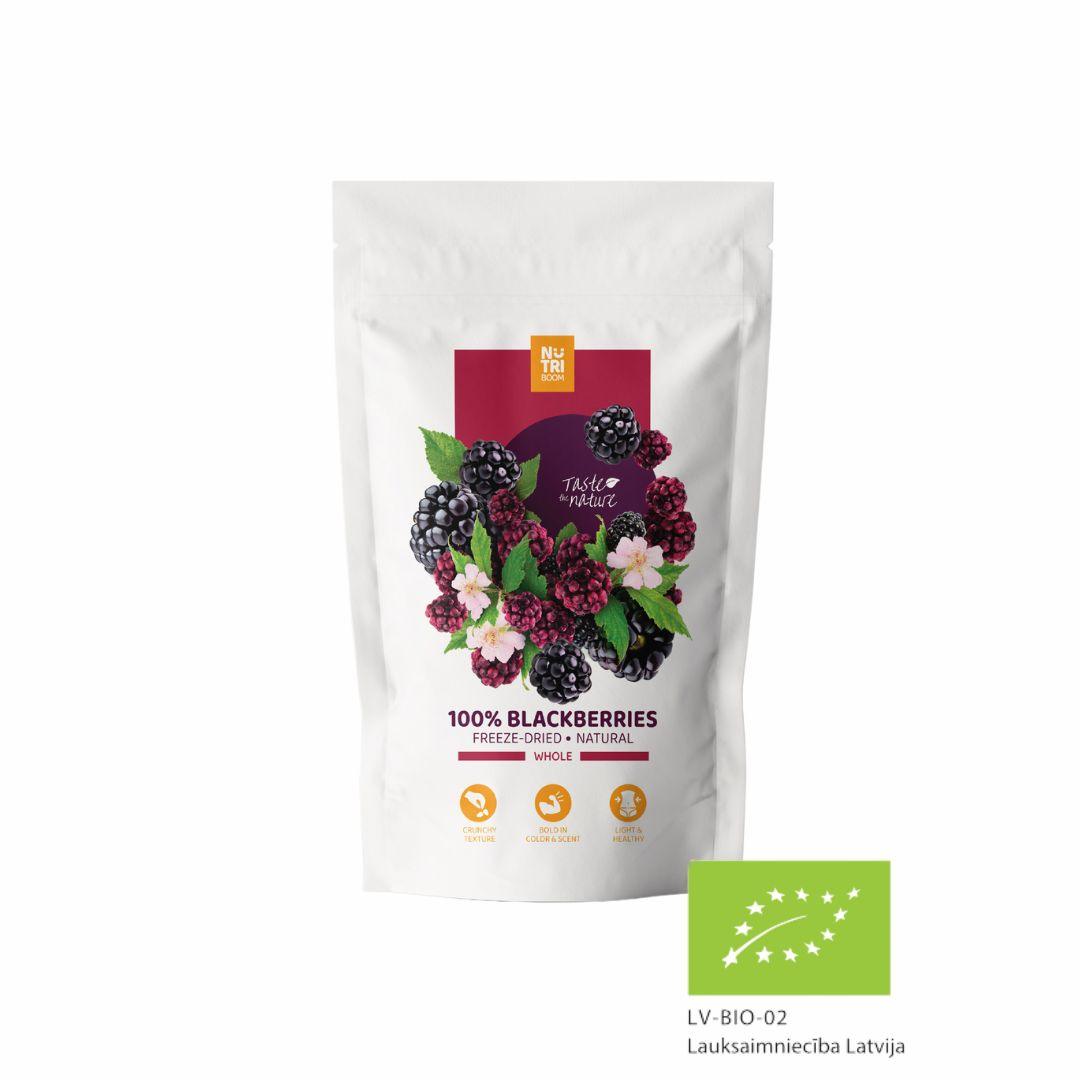 Freeze dried BIO Blackberries - VirtuousWares:Global