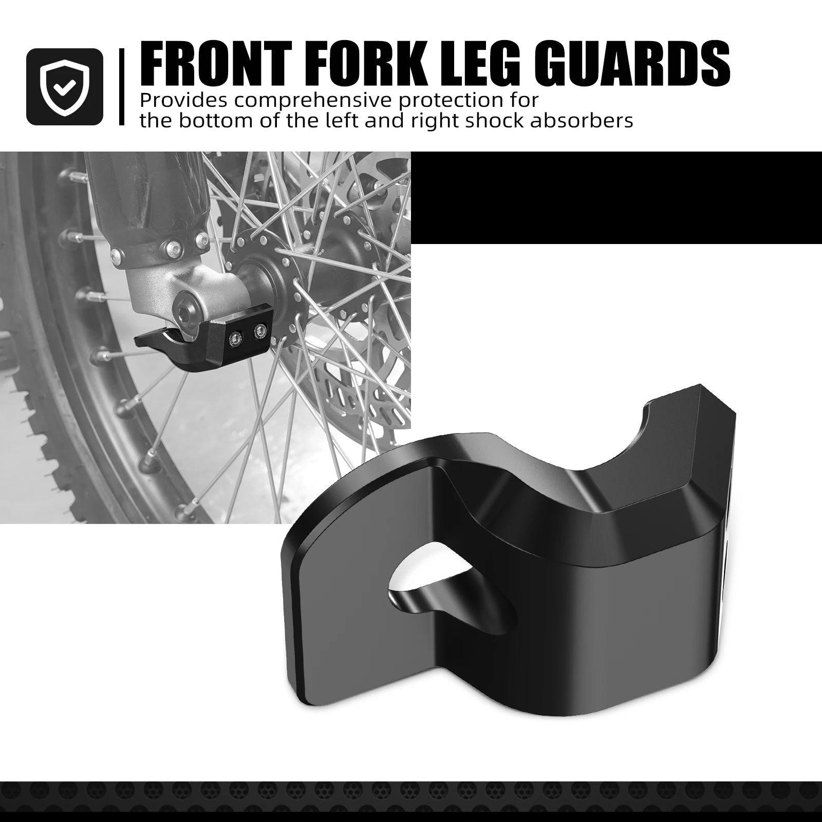 Front Brake Disc Guard & Front Fork Leg Guards For SUR-RON Surron - VirtuousWares:Global