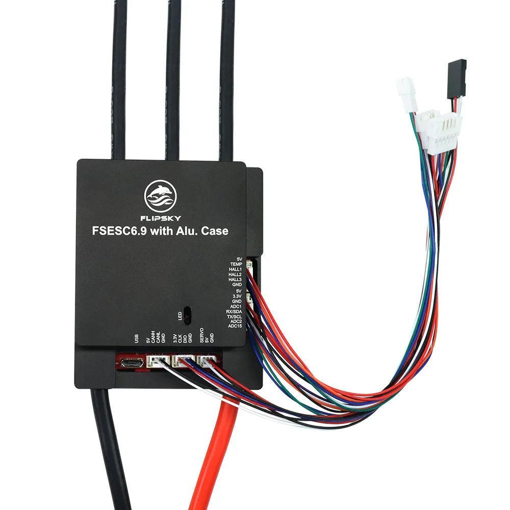 FSESC6.9 100A base on VESC6.6 W/ Aluminum Case For Electric Skateboard - VirtuousWares:Global