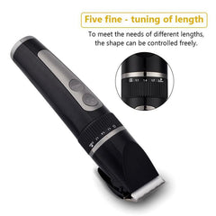 Full Body Washable Electric Hair Clipper Ceramic Professional Fine - VirtuousWares:Global