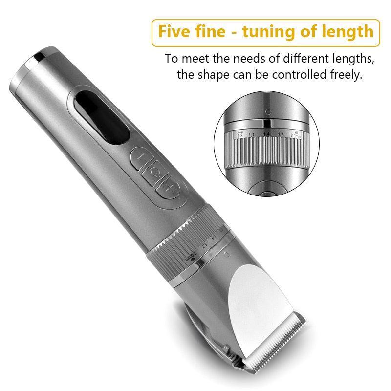 Full Body Washable Electric Hair Clipper Ceramic Professional Fine - VirtuousWares:Global