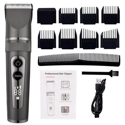 Full Body Washable Electric Hair Clipper Ceramic Professional Fine - VirtuousWares:Global