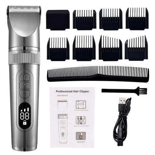Full Body Washable Electric Hair Clipper Ceramic Professional Fine - VirtuousWares:Global