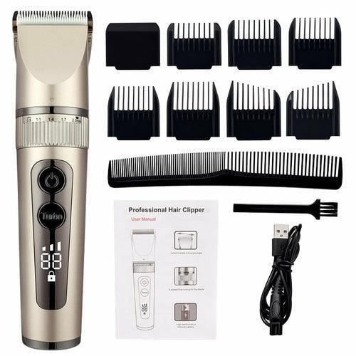 Full Body Washable Electric Hair Clipper Ceramic Professional - VirtuousWares:Global