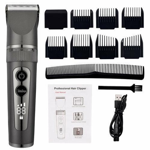 Full Body Washable Electric Hair Clipper Ceramic Professional - VirtuousWares:Global