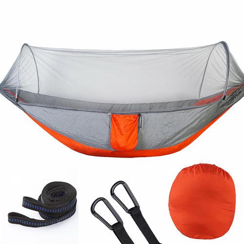 Fully Automatic Quick Opening Hammock With Mosquito Net - VirtuousWares:Global