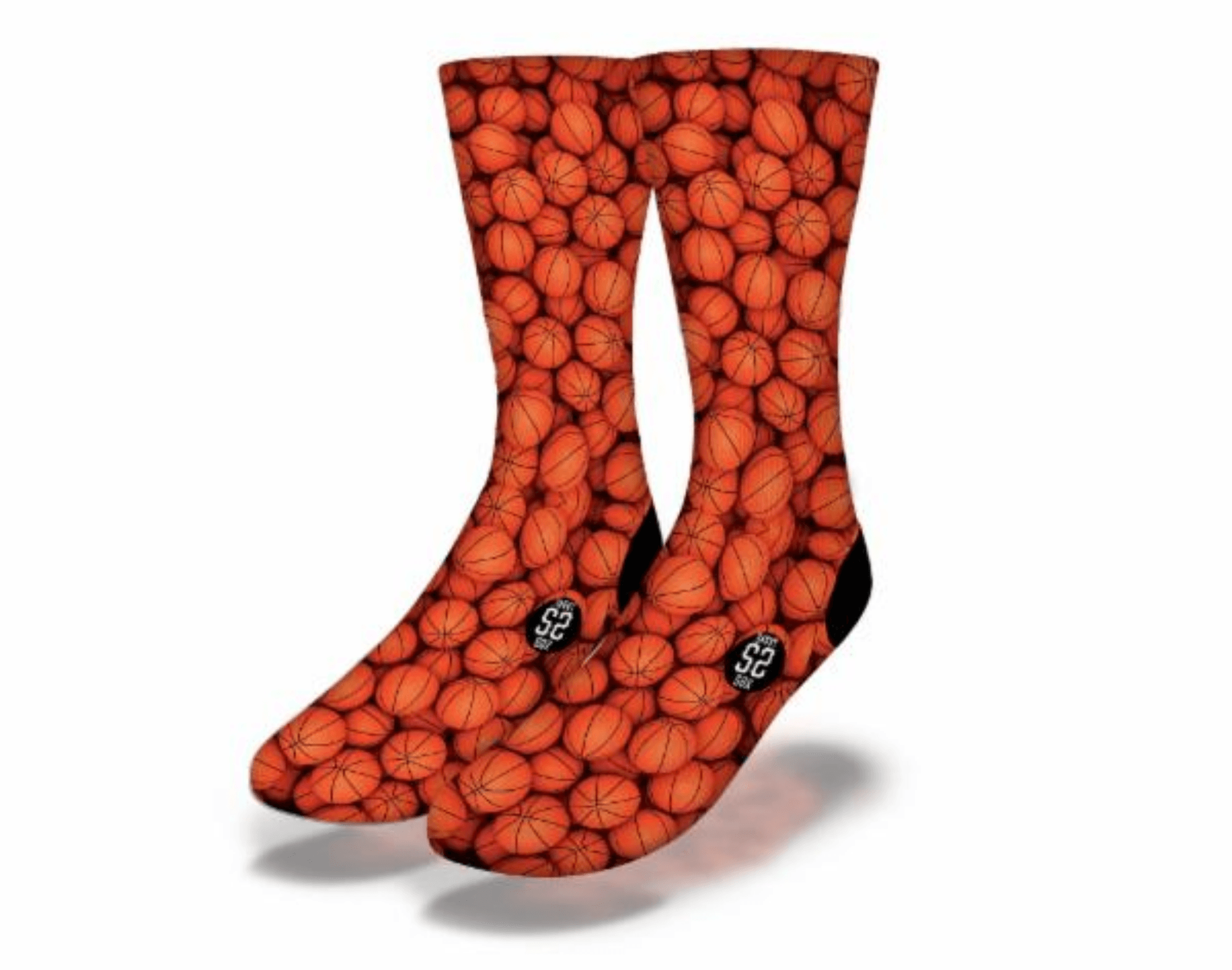 Fun BASKETBALL Novelty Socks - VirtuousWares:Global