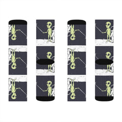 Funny Alien Selfie Socks - VirtuousWares:Global