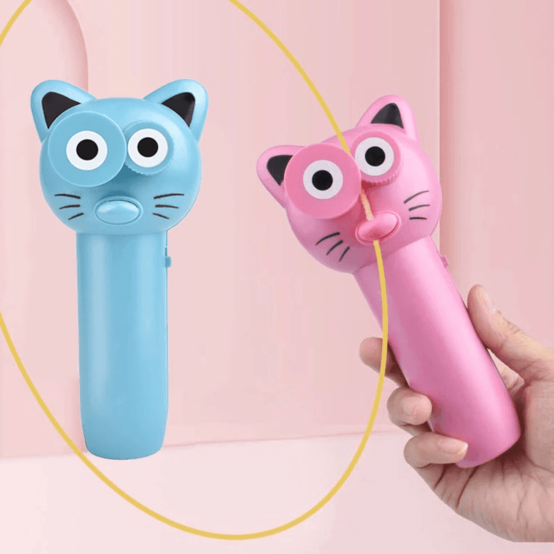 Funny Electric Toy ZipString Rope Launcher Propeller For Kids - VirtuousWares:Global