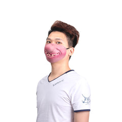 Funny Halloween Half Face Horrible Mask Big Nose - VirtuousWares:Global