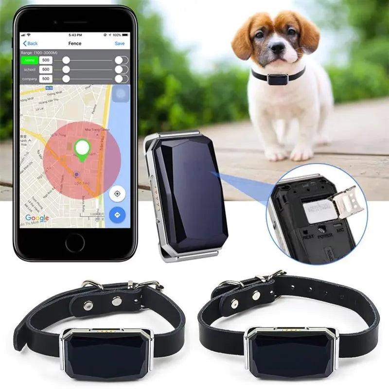 G12 GPS Smart Waterproof Pet Locator Universal Waterproof GPS Location - VirtuousWares:Global