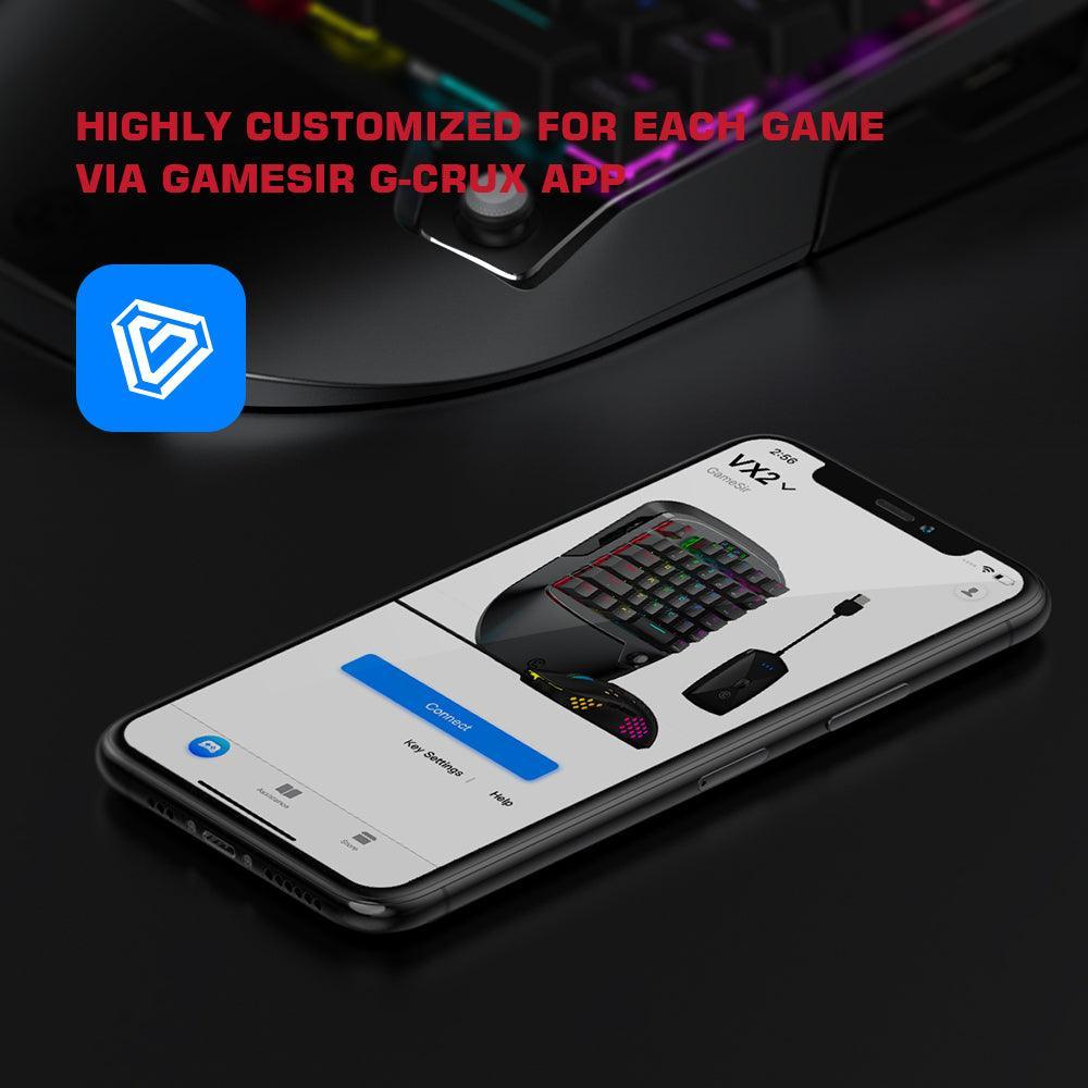 GameSir VX2 AimSwitch Wireless Bluetooth Gaming Keyboard and Mouse - VirtuousWares:Global