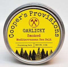 "Garlicky" Smoked Mediterranean Sea Salt - VirtuousWares:Global