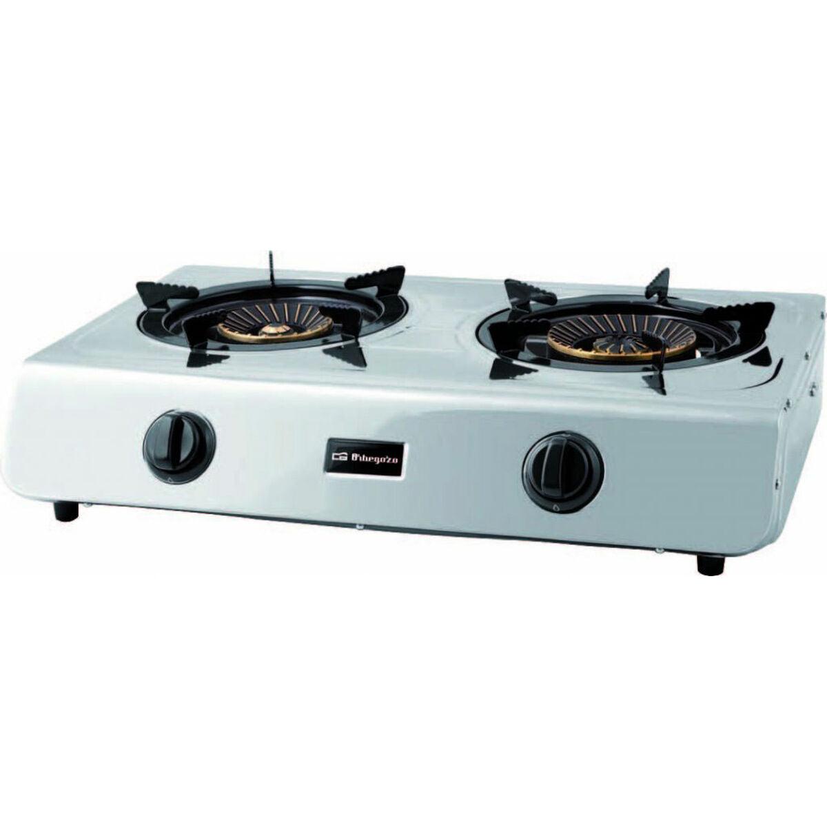 gas stove Orbegozo FO2710 BUT 3400 W White - VirtuousWares:Global