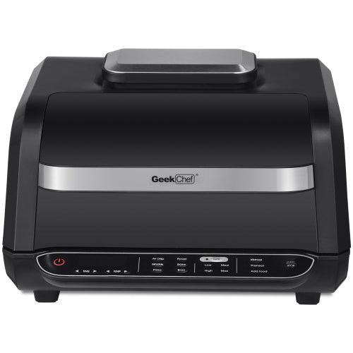 Geek Chef Airocook Smart Electric Grill Air Fryer Stainless Steel - VirtuousWares:Global