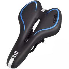 Gel Bicycle Saddle MTB Mountain Road Bike Seat Comfortable Soft Cycling Cushion Exercise Bike Saddle for Men and Women - VirtuousWares:Global