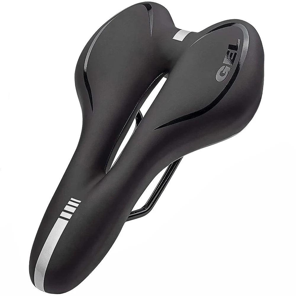 Gel Bicycle Saddle MTB Mountain Road Bike Seat Comfortable Soft Cycling Cushion Exercise Bike Saddle for Men and Women - VirtuousWares:Global