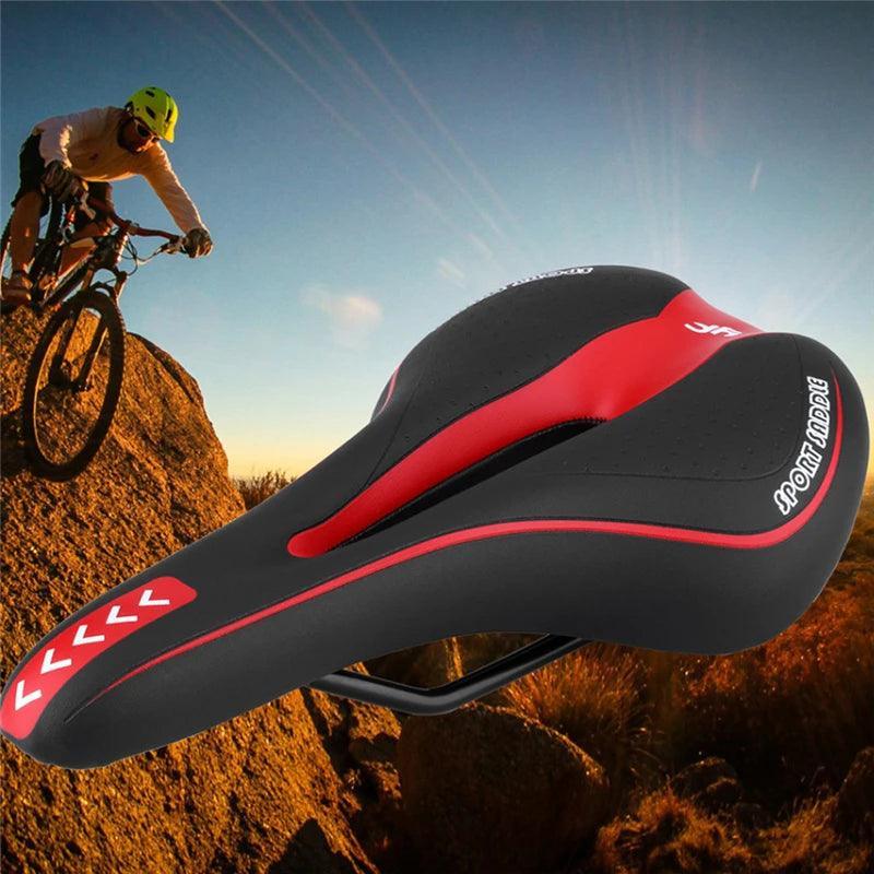 Gel Extra Soft Bicycle MTB Saddle Cushion Bicycle Hollow Saddle Cycling Road Mountain Bike Seat Bicycle Accessories - VirtuousWares:Global