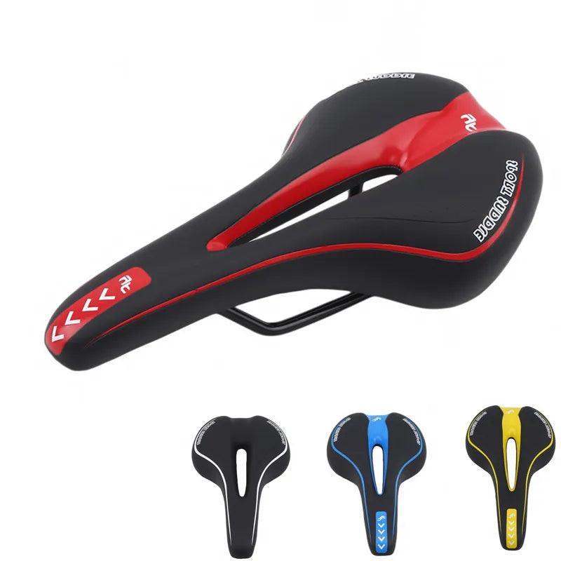 Gel Extra Soft Bicycle MTB Saddle Cushion Bicycle Hollow Saddle Cycling Road Mountain Bike Seat Bicycle Accessories - VirtuousWares:Global