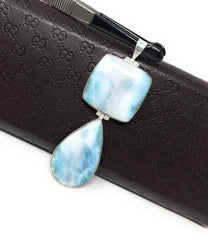Gemstone Bar Necklace, Minimalist Necklace, Sterling Silver Dainty - VirtuousWares:Global