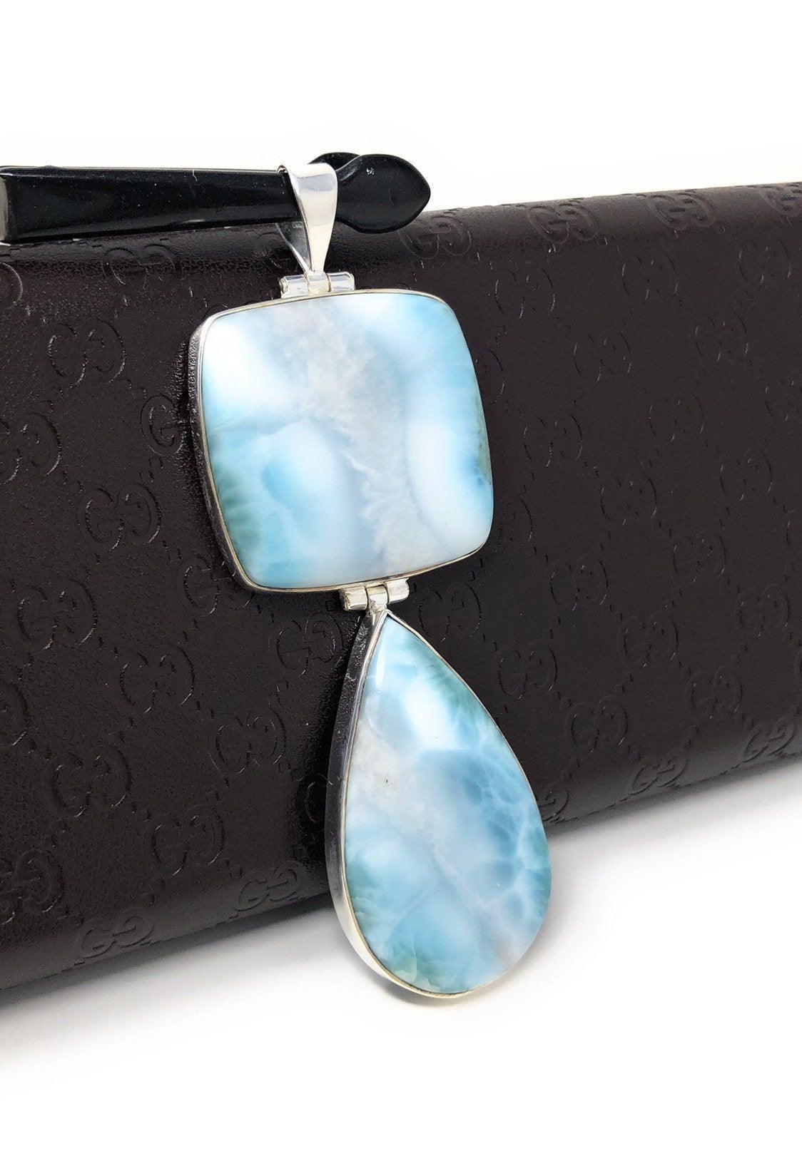 Gemstone Bar Necklace, Minimalist Necklace, Sterling Silver Dainty - VirtuousWares:Global