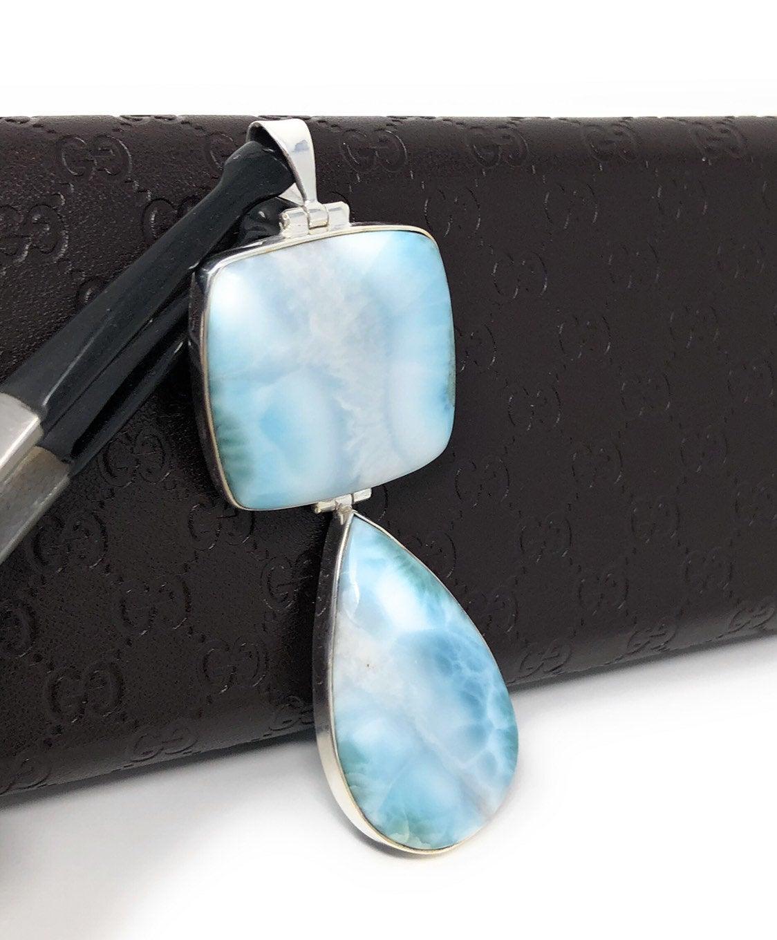 Gemstone Bar Necklace, Minimalist Necklace, Sterling Silver Dainty - VirtuousWares:Global