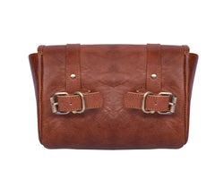 Genuine Leather Handmade Motorcycle Side Bag Carrier for All Bike - VirtuousWares:Global