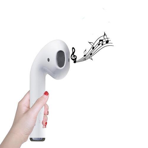 Giant Wireless Bluetooth Air Pod Shaped Speaker FM Radio AUX - VirtuousWares:Global