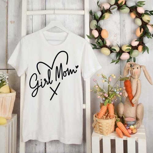 Girl Mom Mother Graphic Tee - VirtuousWares:Global