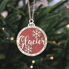 Glacier National Park Christmas Ornament - VirtuousWares:Global