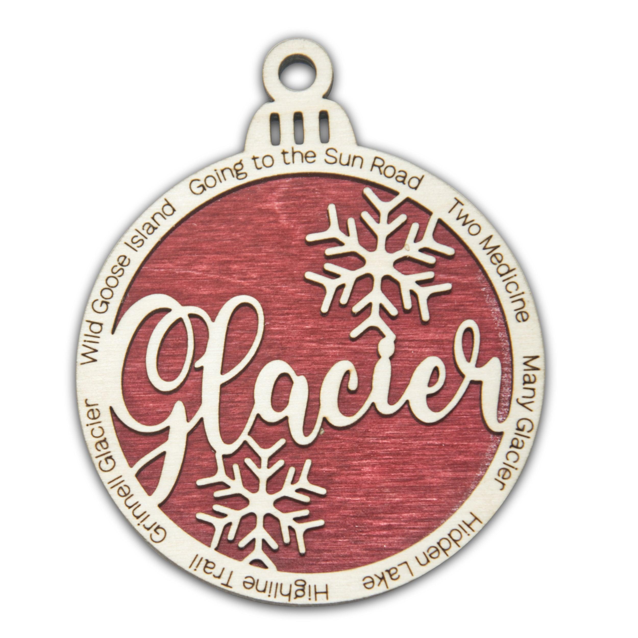 Glacier National Park Christmas Ornament - VirtuousWares:Global