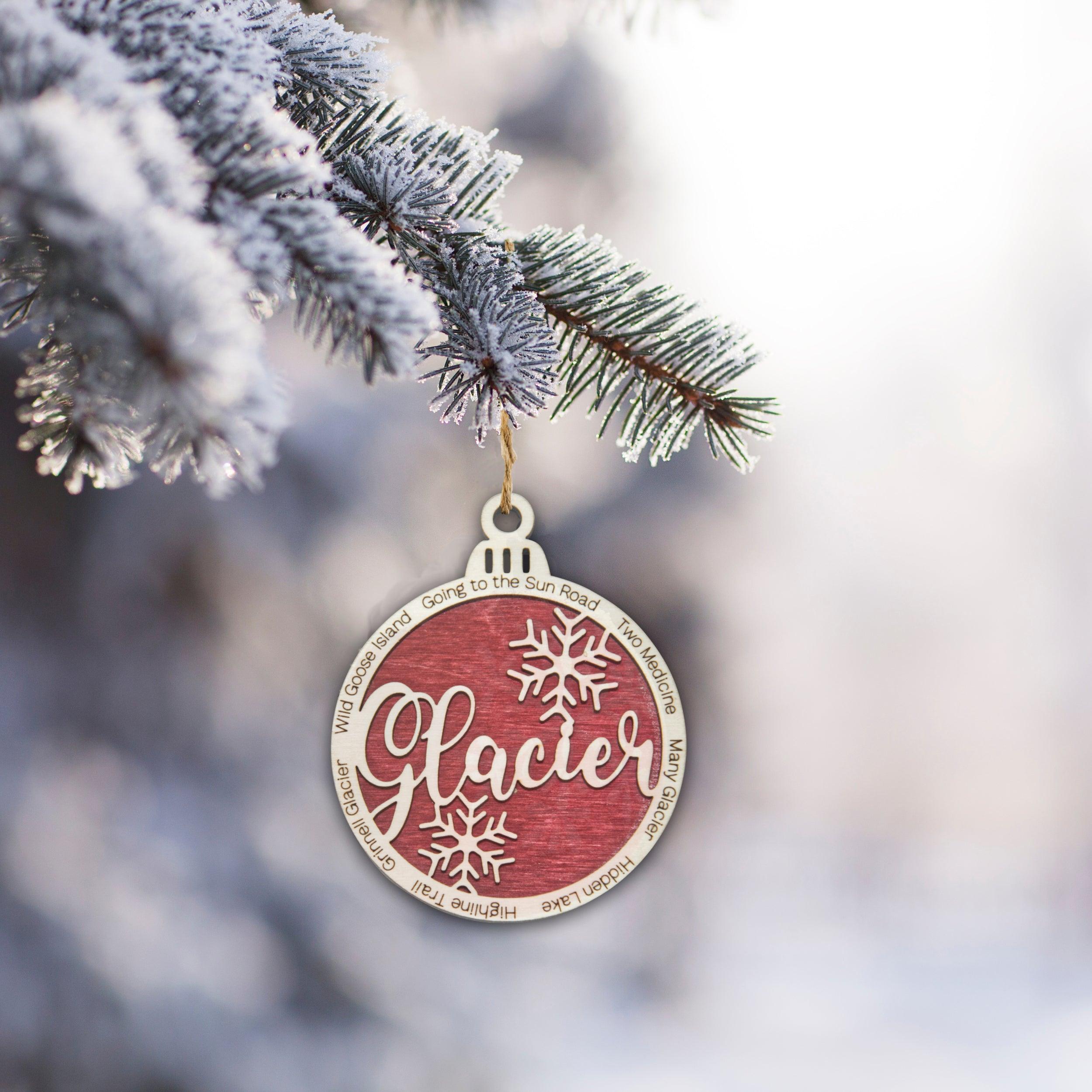Glacier National Park Christmas Ornament - VirtuousWares:Global
