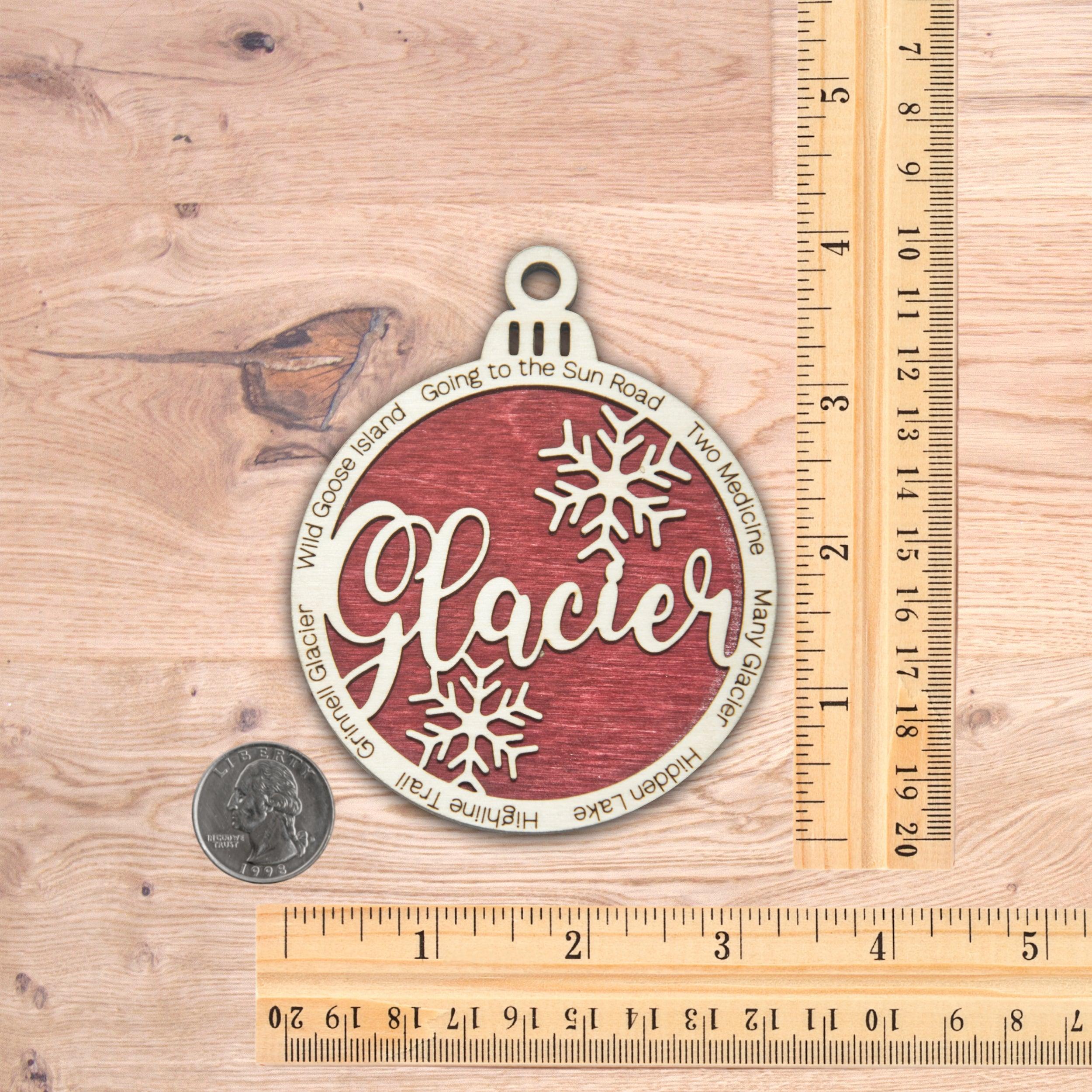 Glacier National Park Christmas Ornament - VirtuousWares:Global