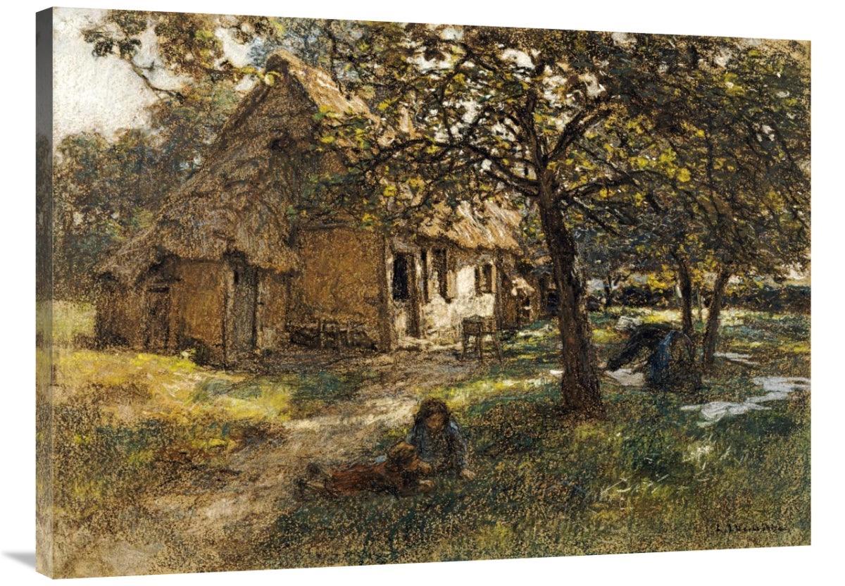 Global Gallery GCS-266773-40-142 40 in. Chaumiere, Normande Art Pr - VirtuousWares:Global