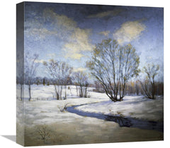 Global Gallery GCS-278570-16-142 16 in. Old Willow & Brook Art Print - - VirtuousWares:Global