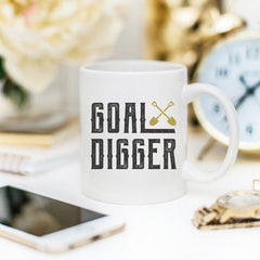 Goal Digger Mug, Entrepreneur Mug, Girl Boss Mug, - VirtuousWares:Global