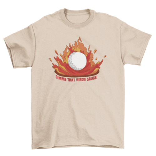 Golf ball birdie t-shirt - VirtuousWares:Global