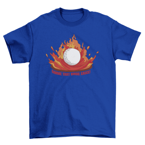 Golf ball birdie t-shirt - VirtuousWares:Global