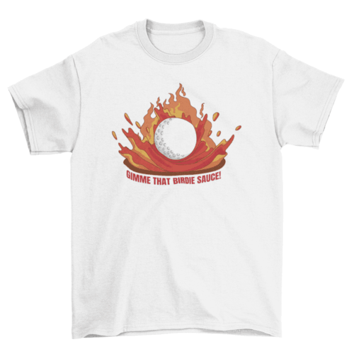Golf ball birdie t-shirt - VirtuousWares:Global
